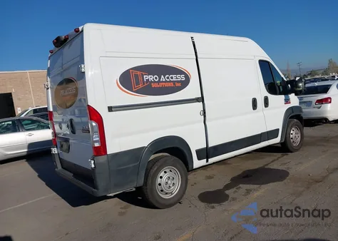 2021 Ram Promaster 1500 High Roof 136 Wb from USA, damaged, VIN 3C6LRVBG8ME584405